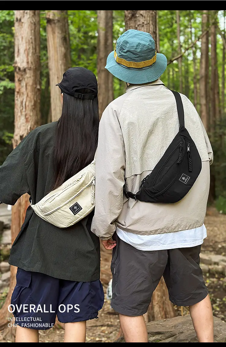 Orange Crossbody Waist Bag for Men — feature 4