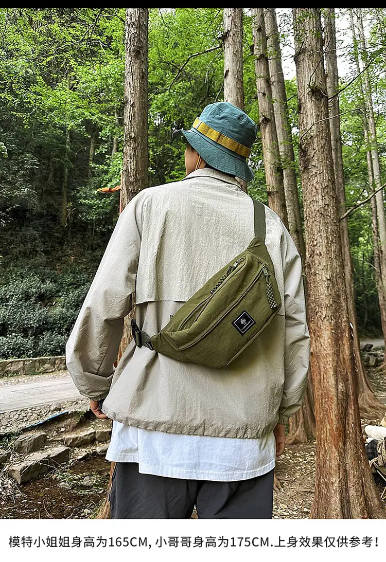 Orange Crossbody Waist Bag for Men — feature 5