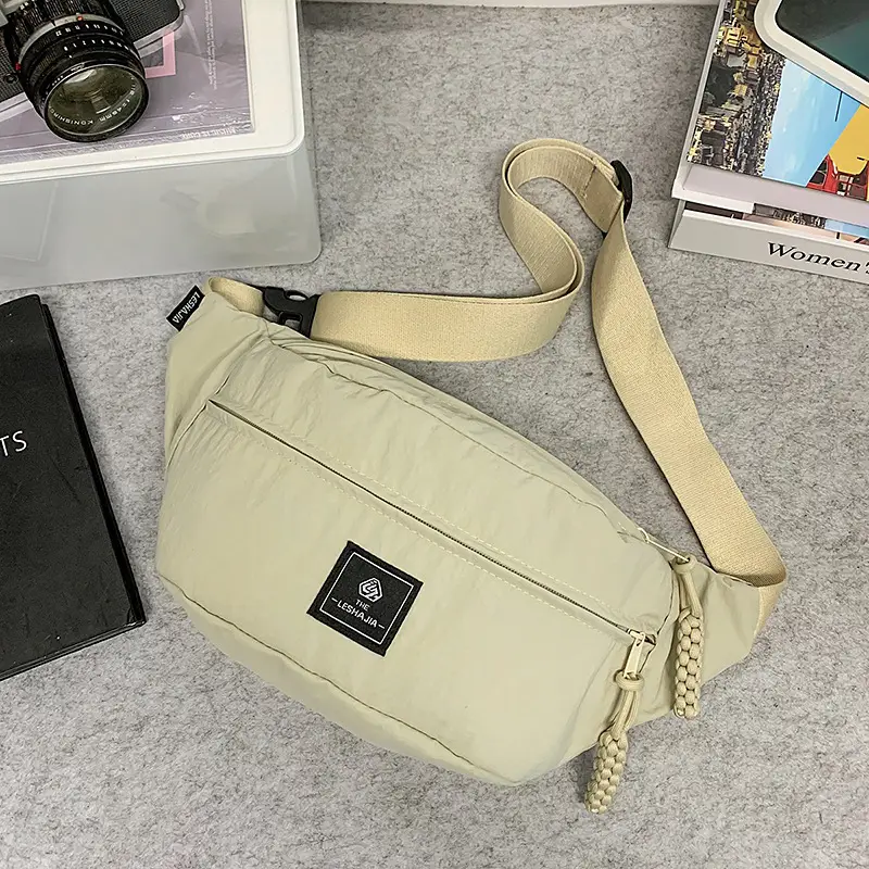 Orange Crossbody Waist Bag for Men - Image 2