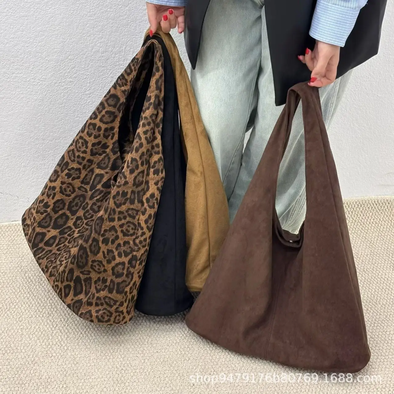Women Leopard Print Shoulder Bag 2025 Korean Style — feature 14