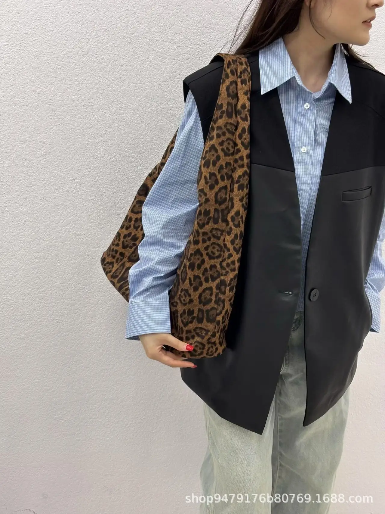 Women Leopard Print Shoulder Bag 2025 Korean Style — feature 15