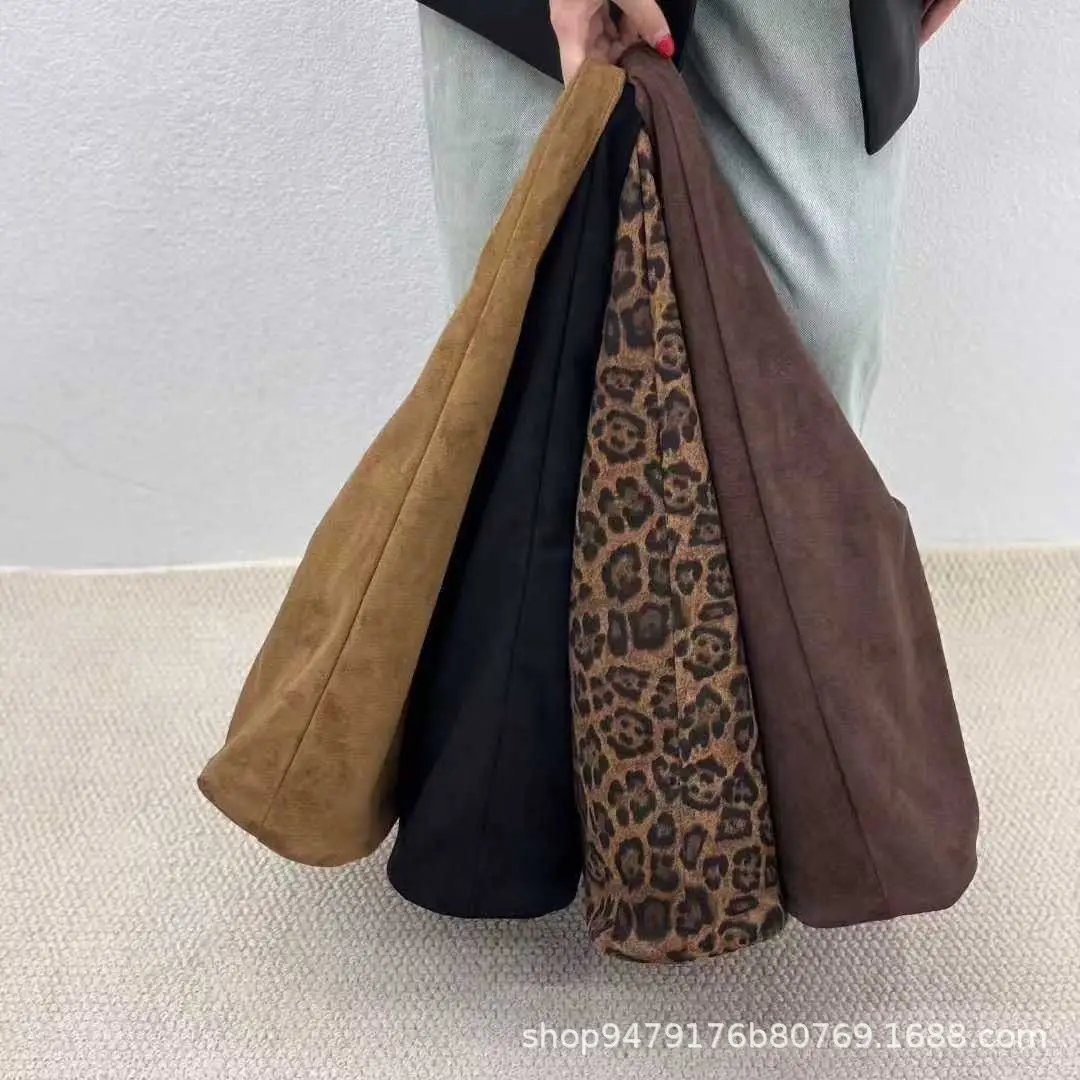 Women Leopard Print Shoulder Bag 2025 Korean Style — feature 5