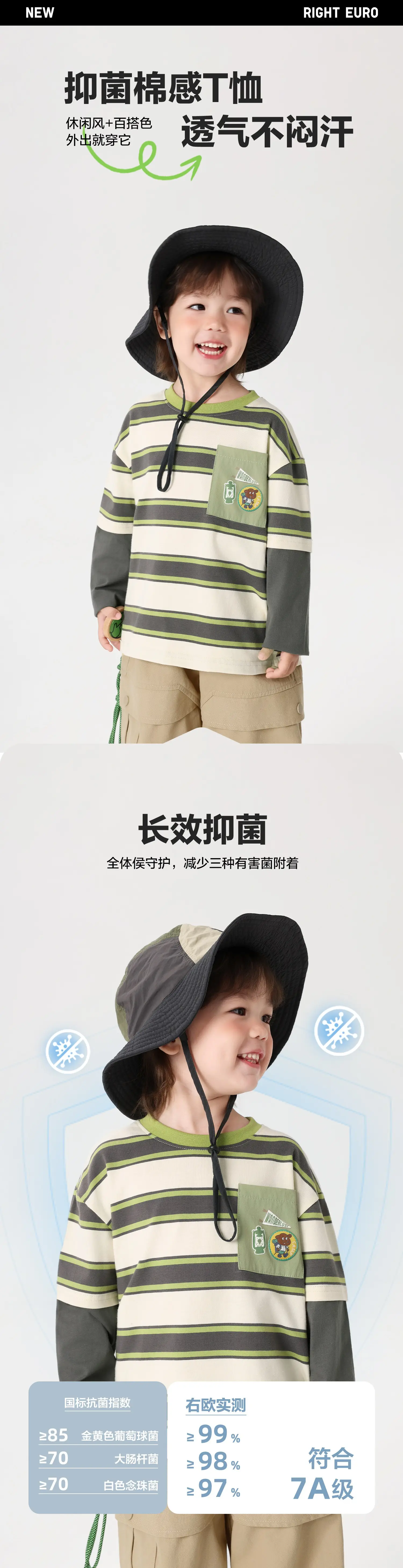 Right European Boys' Long Sleeve T-Shirt Autumn 2025 — feature 2