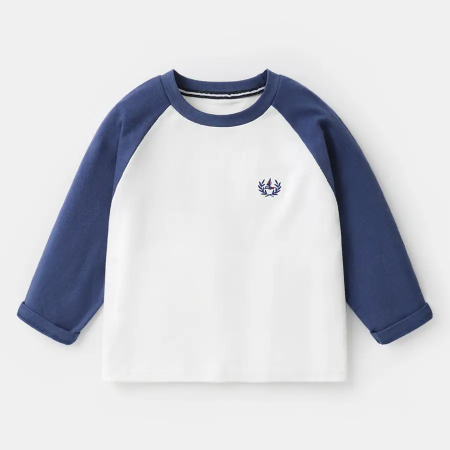 Boys Striped Long Sleeve T-Shirt Autumn Set - Image 2