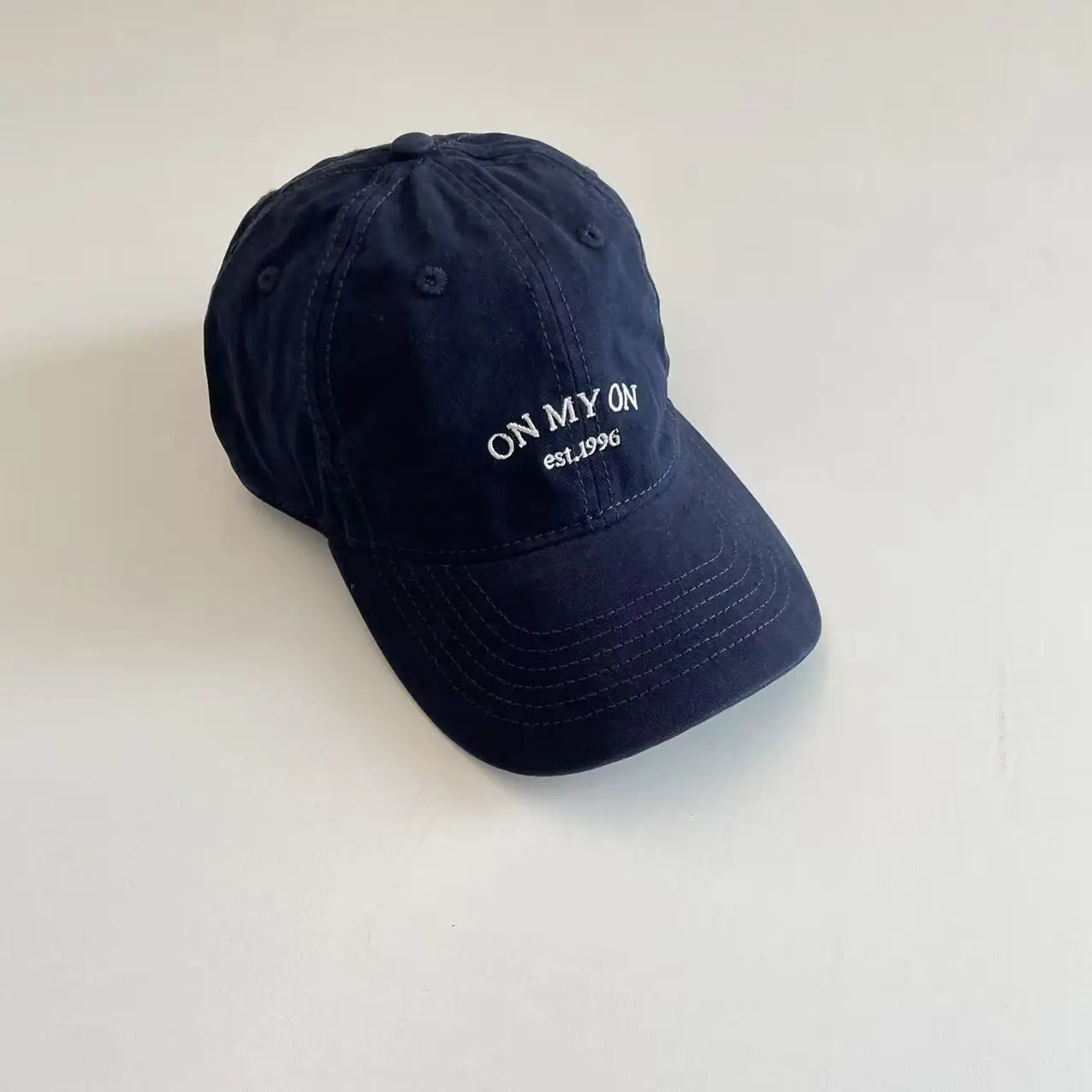 Blue Cotton Baseball Cap for Kids, On My On, Small, 2025 - Image 8