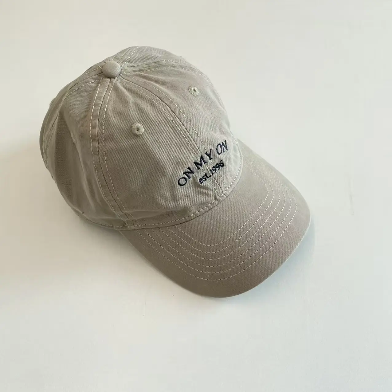 Blue Cotton Baseball Cap for Kids, On My On, Small, 2025 - Image 3