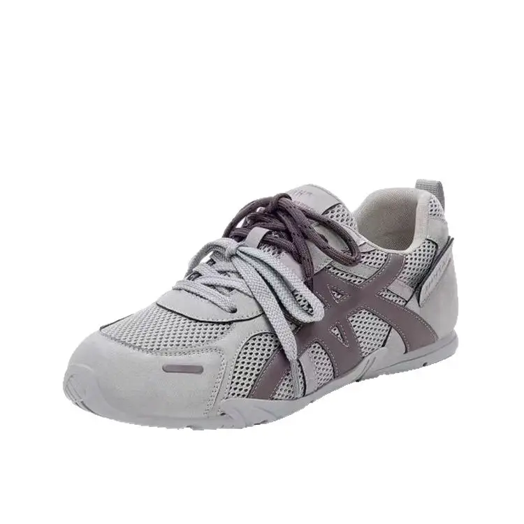 Women Grey Mesh Casual Shoes Autumn 2025