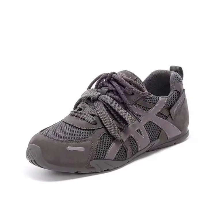 Women Grey Mesh Casual Shoes Autumn 2025