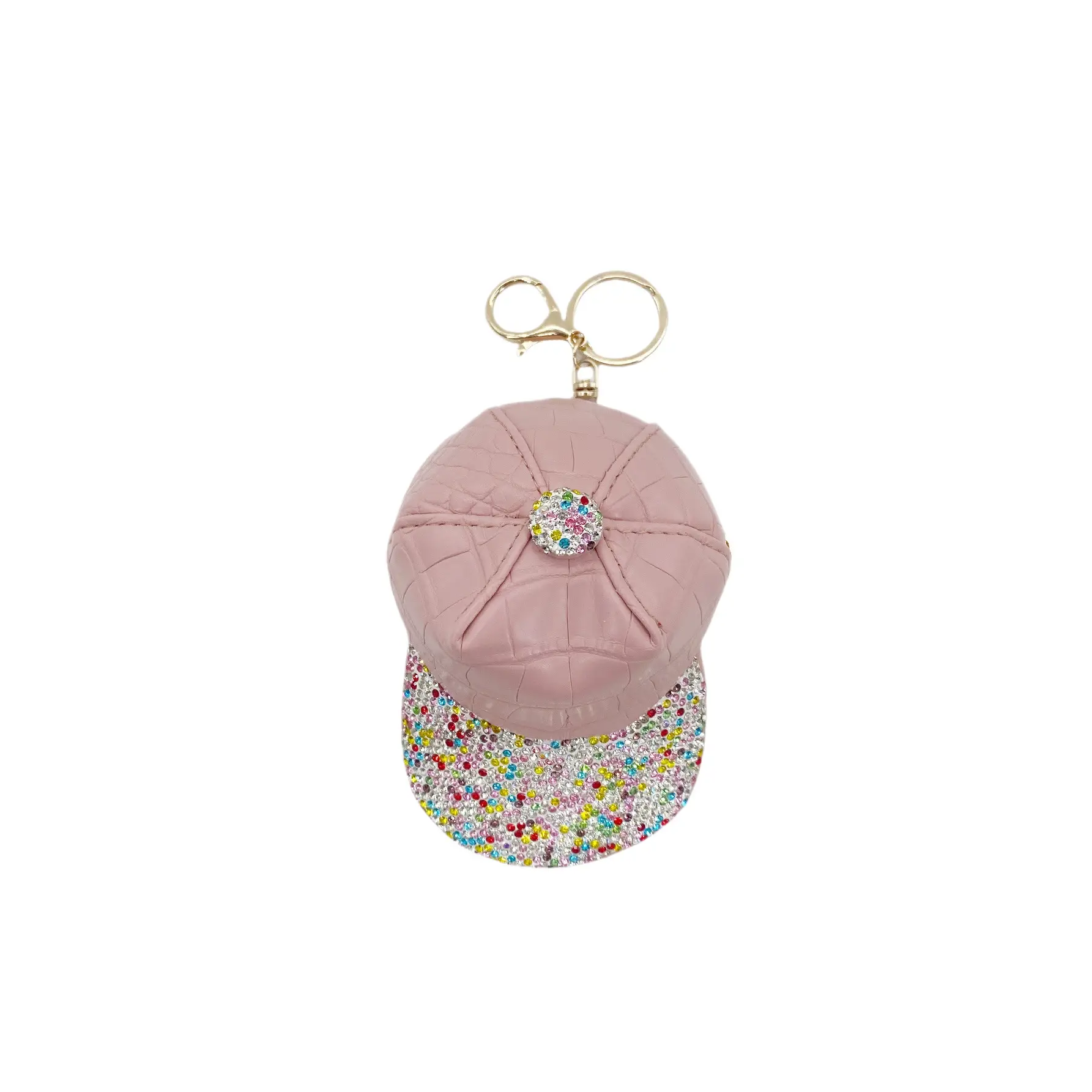 Kohkybo Rhinestone Duckbill Cap with Coin Purse - Image 9