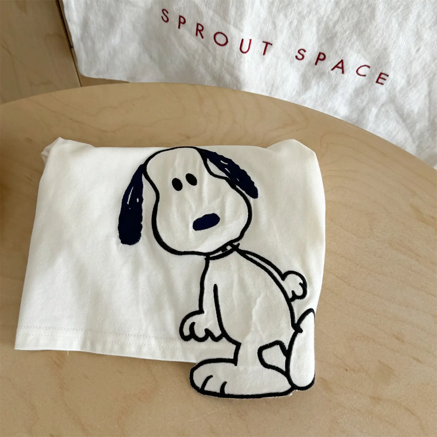 Snoopy Long Sleeve Cotton T-Shirt for Boys