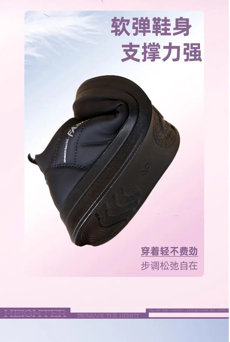 Women's Shoes 2025 New Cotton Shoes Warm Winter Plush Thickened Flat Fashion Mom Shoes Soft Sole Slip-On Women's Shoes — feature 10