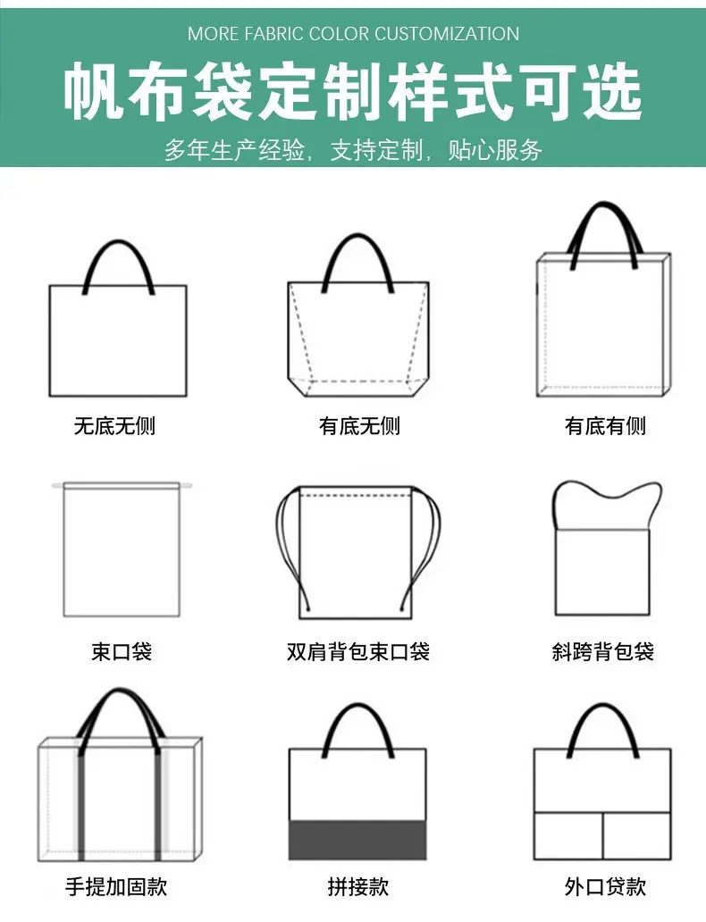 2025 New Japanese & Korean Canvas Bag Grey Large Capacity — feature 11