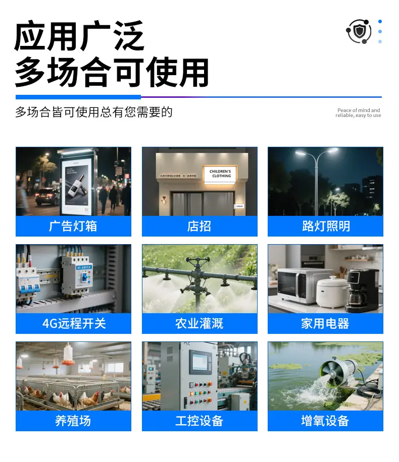 4g Remote Control Switch 220V20A Mobile Phone Smart Wireless Remote Control Timing Control Exhaust Fan Rolling Shutter Door — feature 4