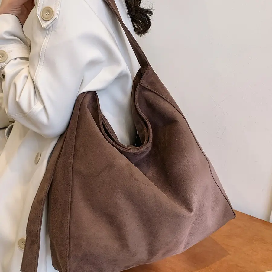 Black Crossbody Tote Bag Large Capacity 2025 - Image 7