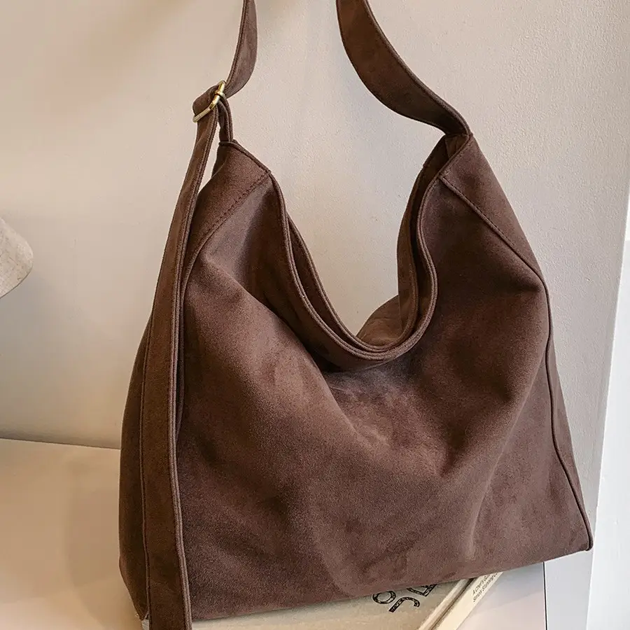 Black Crossbody Tote Bag Large Capacity 2025 - Image 9