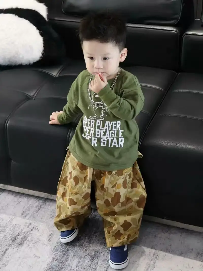 Boys Autumn Camo Print Suit 2025 — feature 1