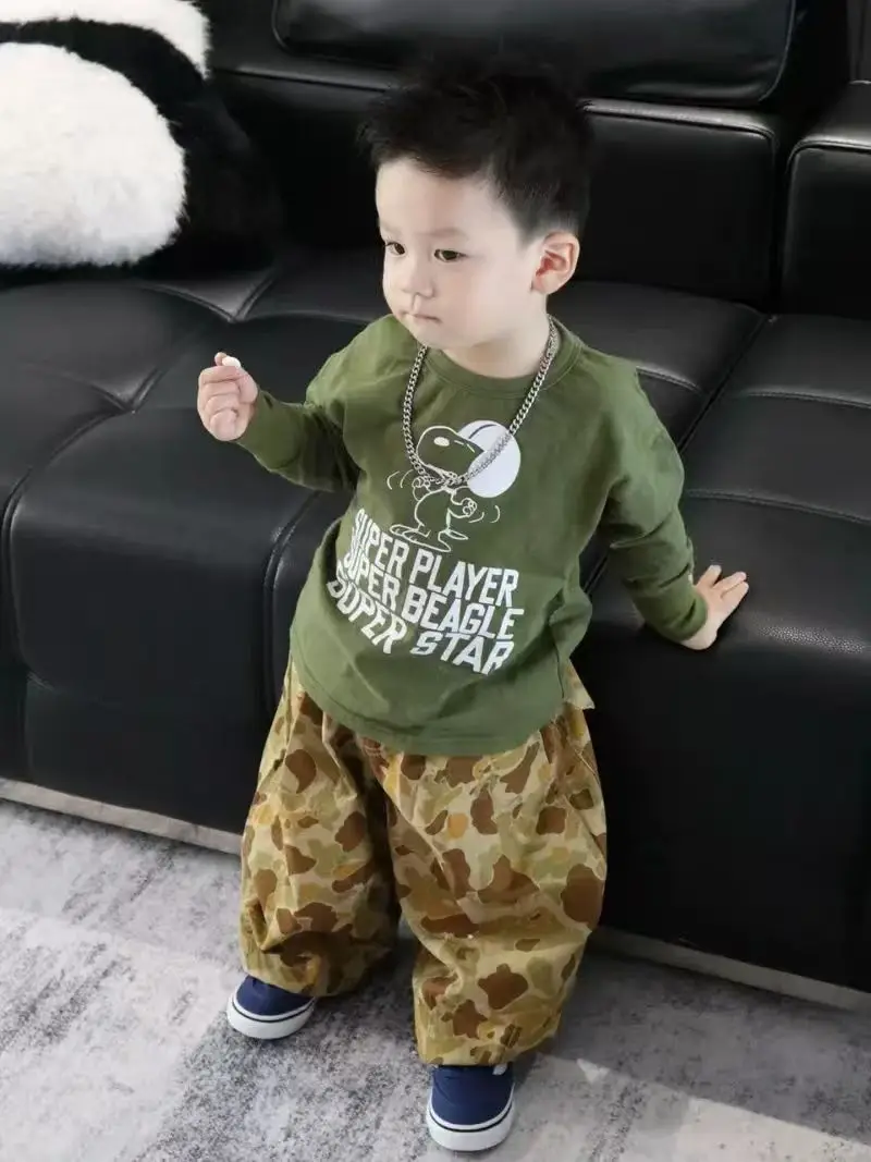 Boys Autumn Camo Print Suit 2025 — feature 4