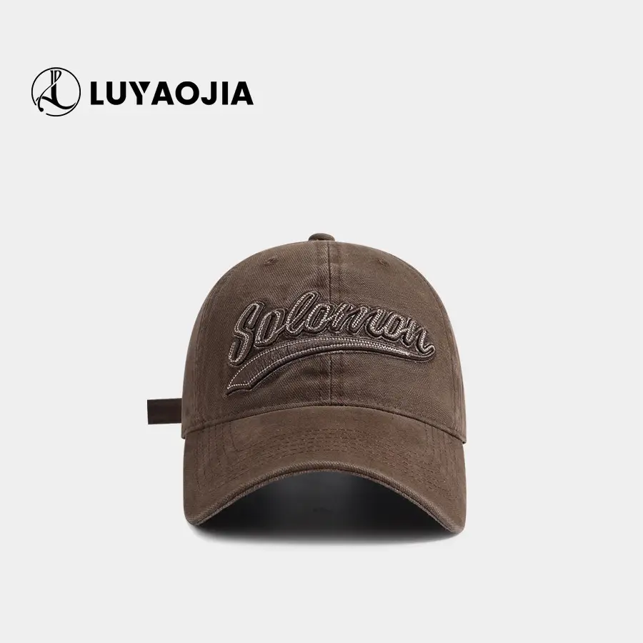 2025 Retro Embroidered Baseball Cap for Men Women Korean Style — feature 5