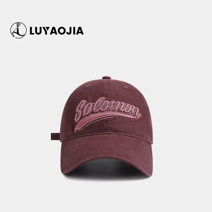 2025 Retro Embroidered Baseball Cap for Men Women Korean Style — feature 6