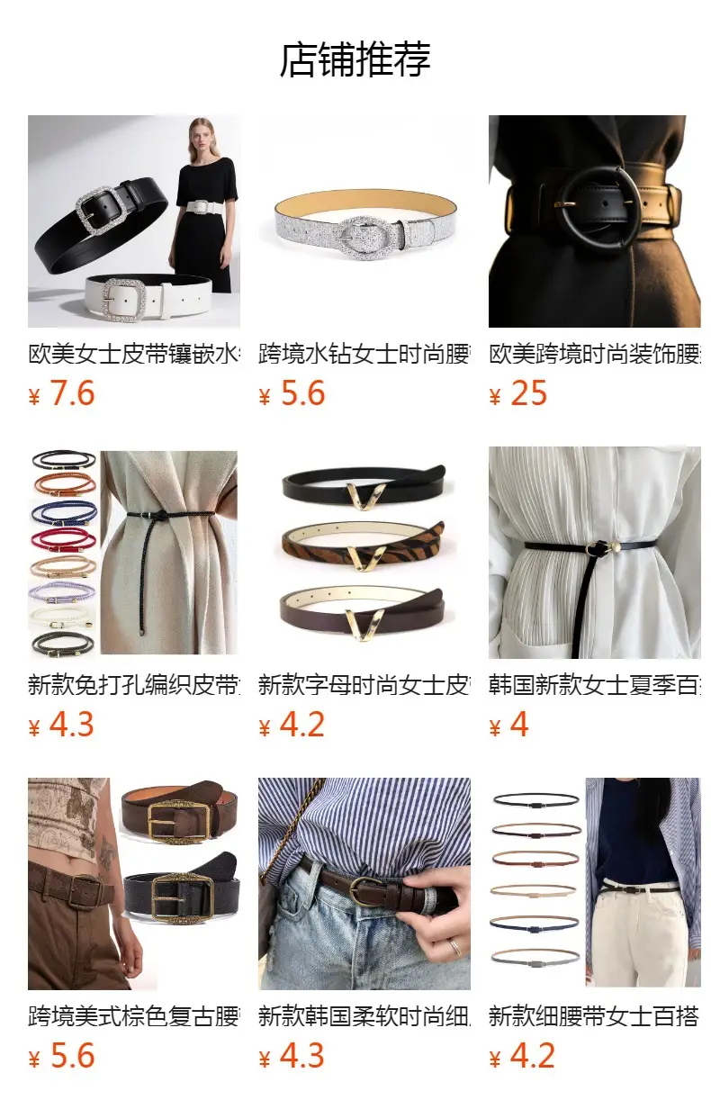Double Buckle Belt for Men Women Workwear Ins Punk Double Pin Buckle Trouser Belt — feature 1