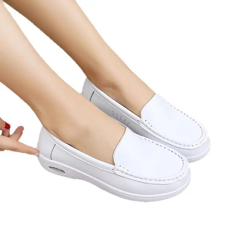 Ready Stock Nurse Shoes for Women, Spring and Summer, Air-Cushioned, Soft-Soled, Breathable, Comfortable for the Feet, Hospital Thick-Soled Non-Slip Work Shoes, Wholesale and Dropshipping - Image 7