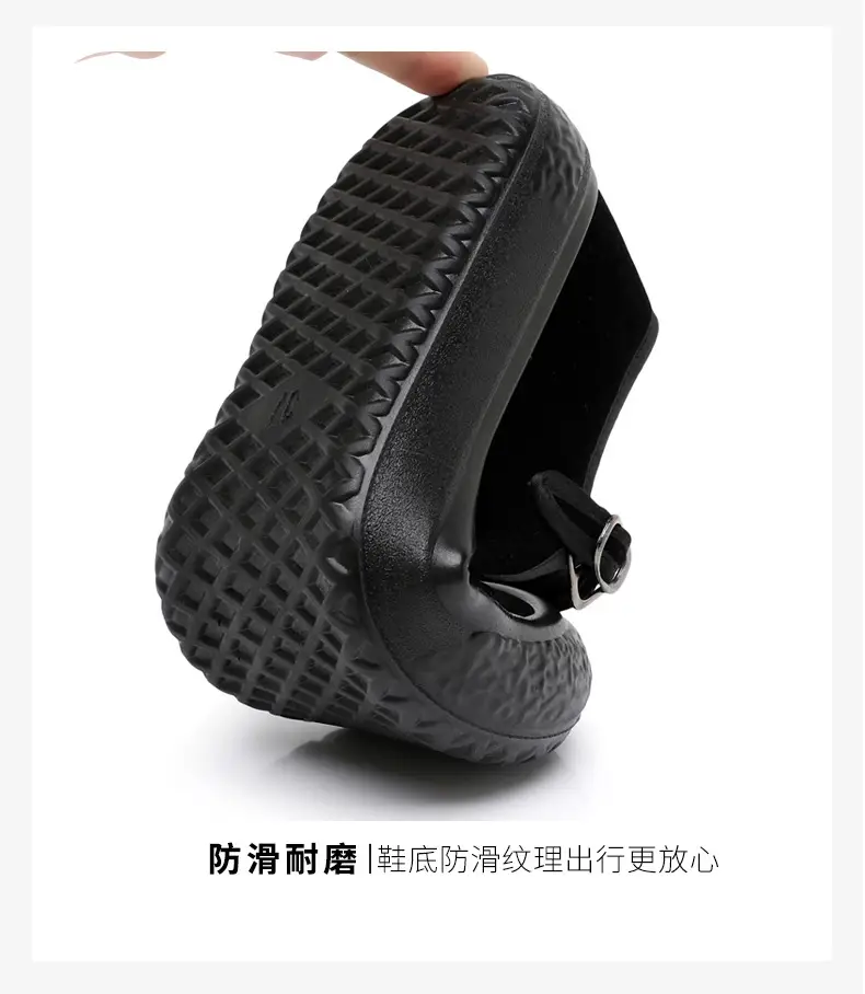 Old Beijing Cloth Shoes for Women in Winter, Fleece-Lined Warm Work Shoes, Soft-Soled Cotton Shoes, Hotel Work Shoes That Will Not Tire Your Feet after Standing for a Long Time — feature 11