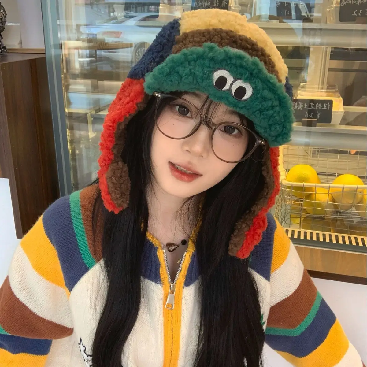 Japanese Retro Warm Baseball Cap for Women Winter Hat - Image 4