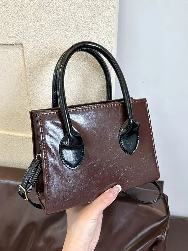 Black Korean Style Crossbody Bag for Women 2025 - Image 7
