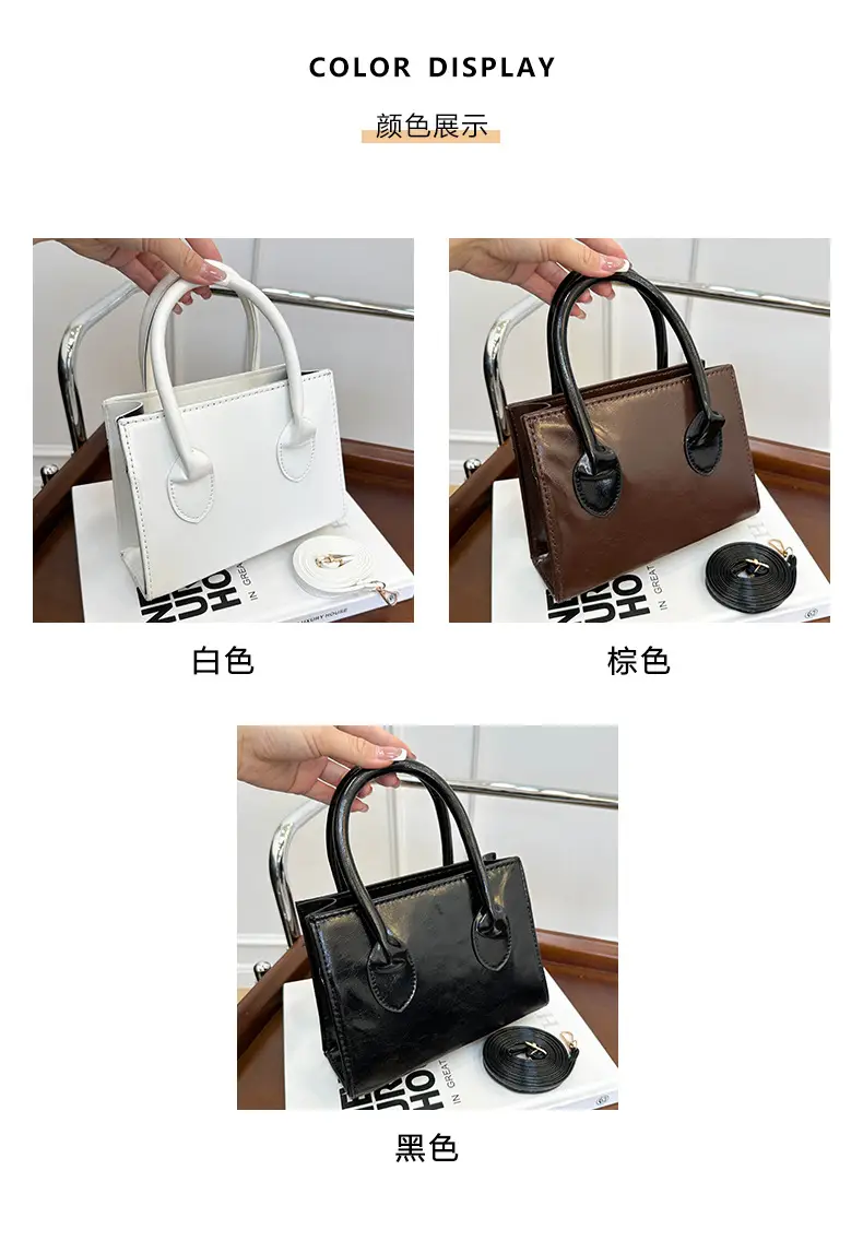 Black Korean Style Crossbody Bag for Women 2025 — feature 3