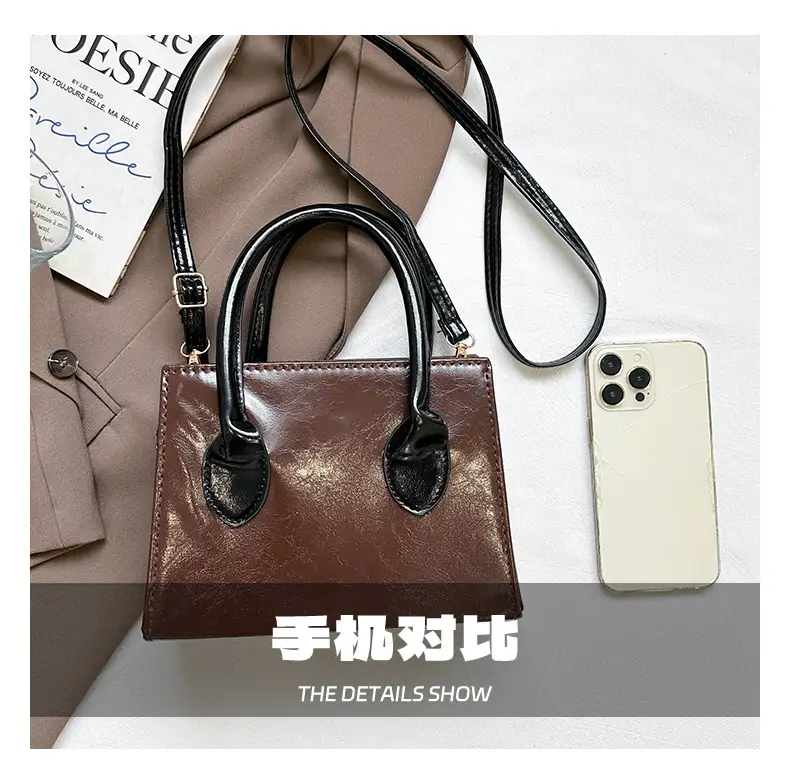 Black Korean Style Crossbody Bag for Women 2025 — feature 7