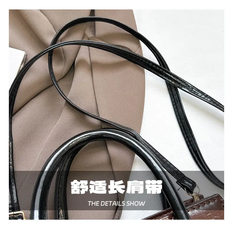 Black Korean Style Crossbody Bag for Women 2025 — feature 8