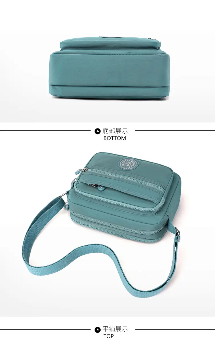 New Mother's Crossbody Bag Nylon Cloth Women's Bag Single Shoulder Crossbody Small Square Bag — feature 10