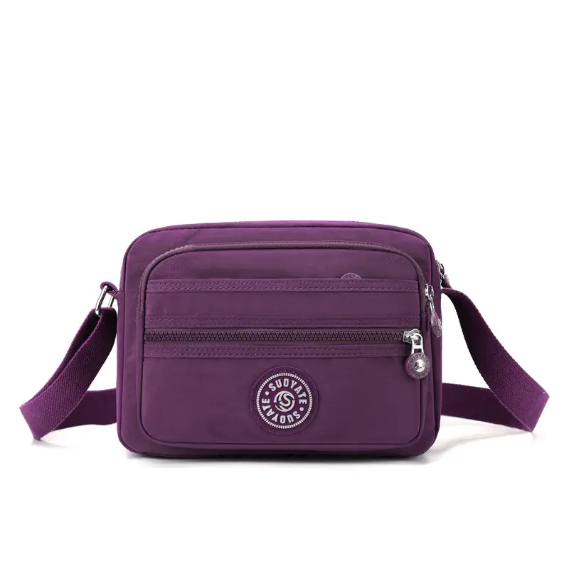 New Mother's Crossbody Bag Nylon Cloth Women's Bag Single Shoulder Crossbody Small Square Bag - Image 5