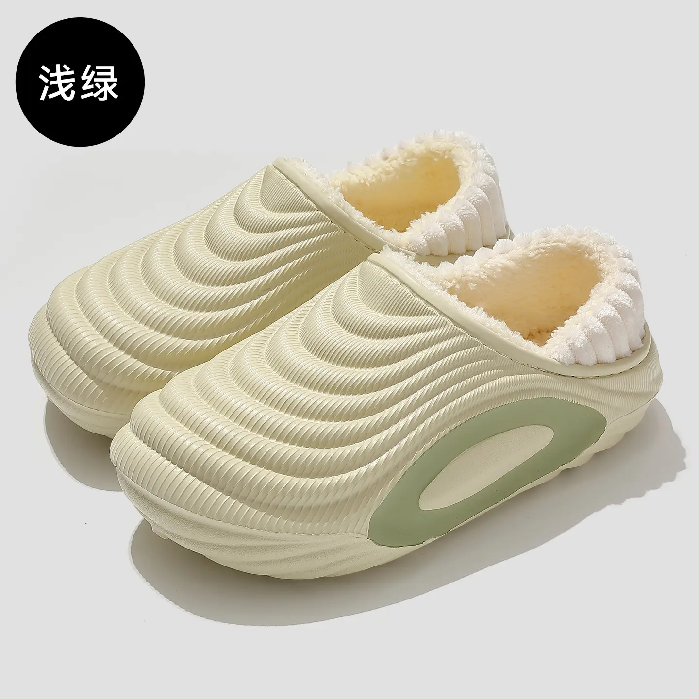 Waterproof Cotton Slippers for Men Women Autumn Winter Non-Slip - Image 4