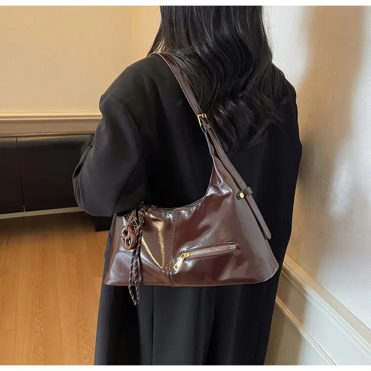 Vintage Red Leather Crossbody Bag for Women 2026 — feature 23