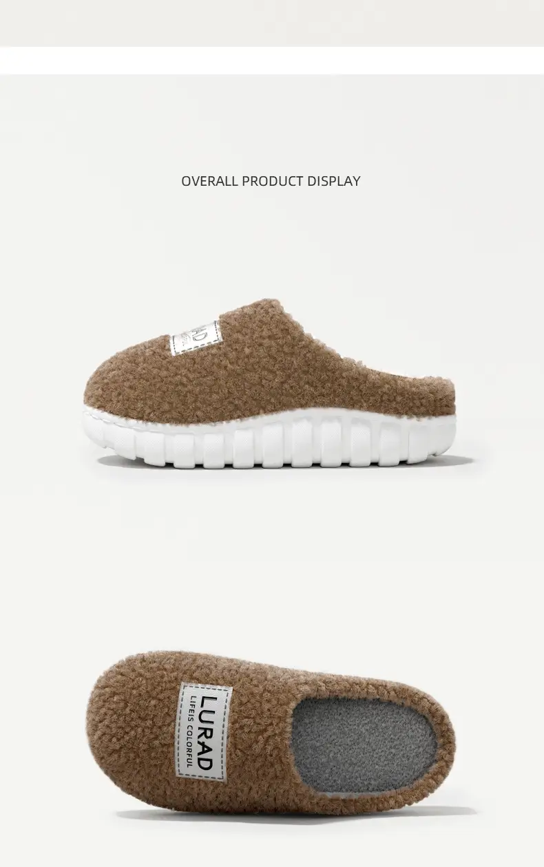 Women Cotton Plush Slippers Warm Winter 2025 — feature 12
