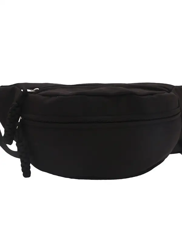 Men Japanese Style Casual Shoulder Crossbody Bag Black - Image 12