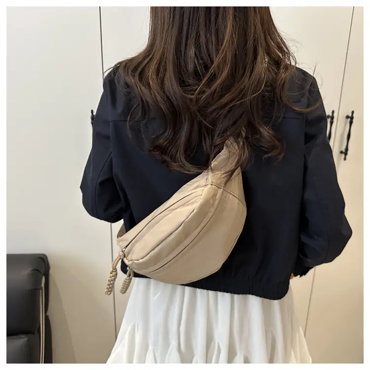 Men Japanese Style Casual Shoulder Crossbody Bag Black — feature 16