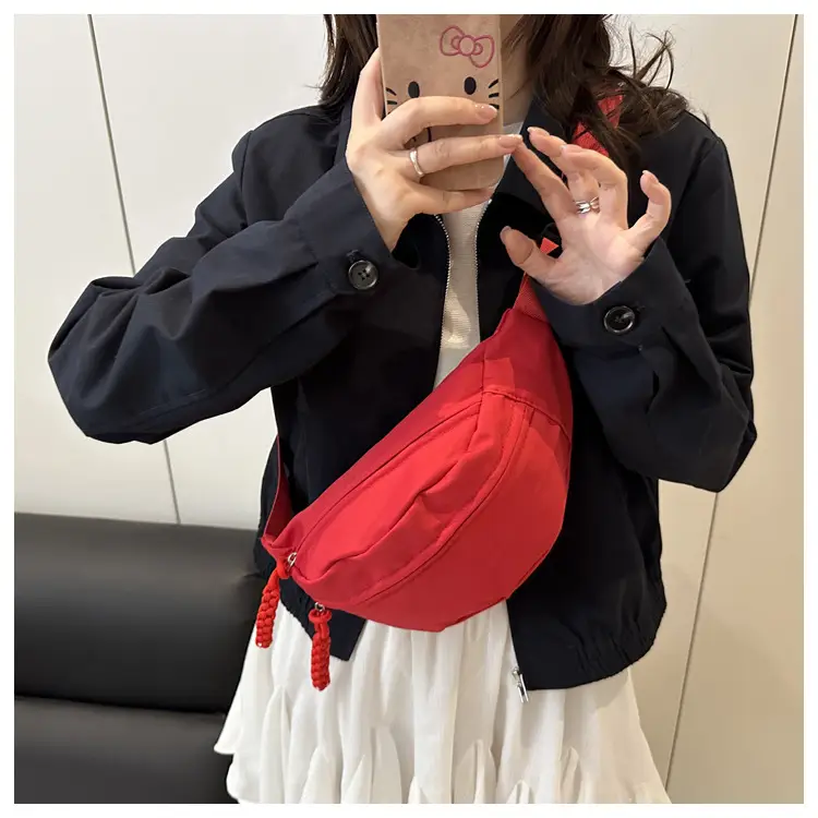 Men Japanese Style Casual Shoulder Crossbody Bag Black — feature 18