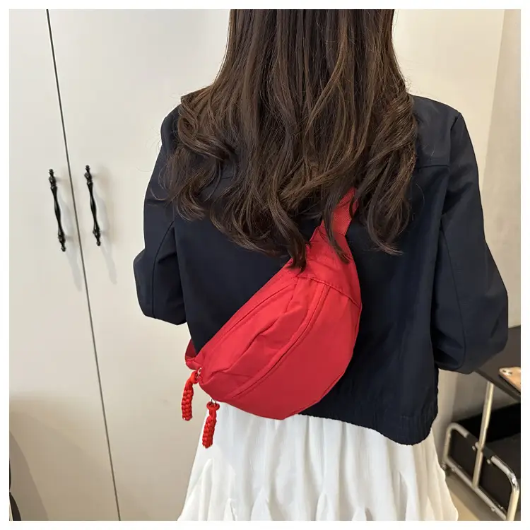 Men Japanese Style Casual Shoulder Crossbody Bag Black — feature 19