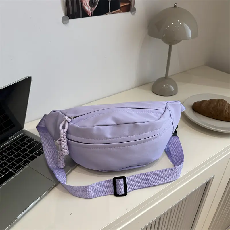Men Japanese Style Casual Shoulder Crossbody Bag Black - Image 5