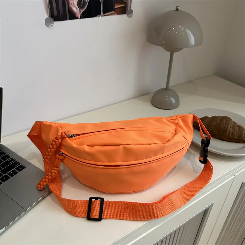 Men Japanese Style Casual Shoulder Crossbody Bag Black - Image 7
