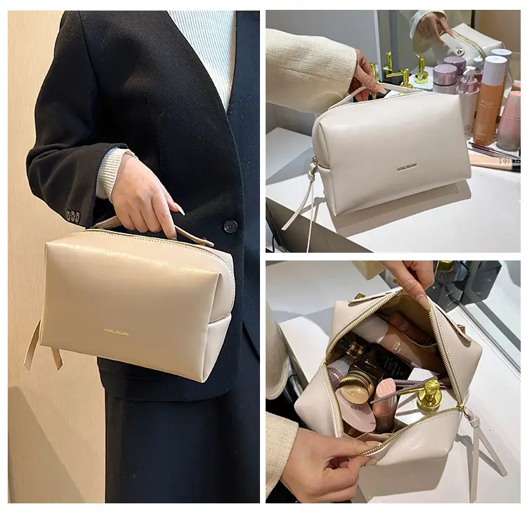 Large Capacity Pu Cosmetic Bag for Women — feature 14