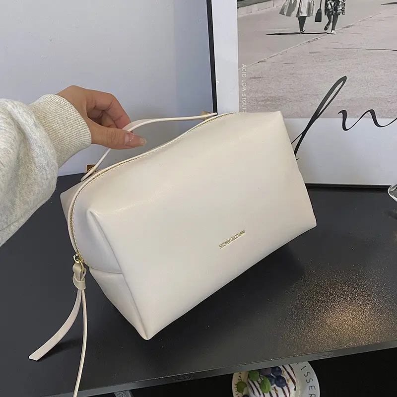 Large Capacity Pu Cosmetic Bag for Women