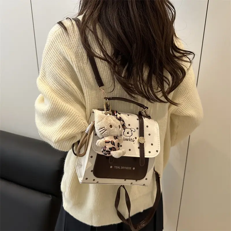 2025 New Commuter Bag for Women Retro Crossbody Leather - Image 4