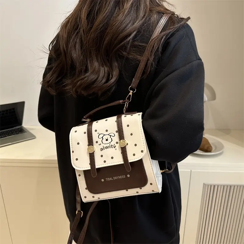 2025 New Commuter Bag for Women Retro Crossbody Leather - Image 6