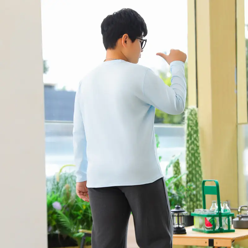 Plus-Size Long Sleeve T-Shirt for Boys Spring Autumn - Image 7