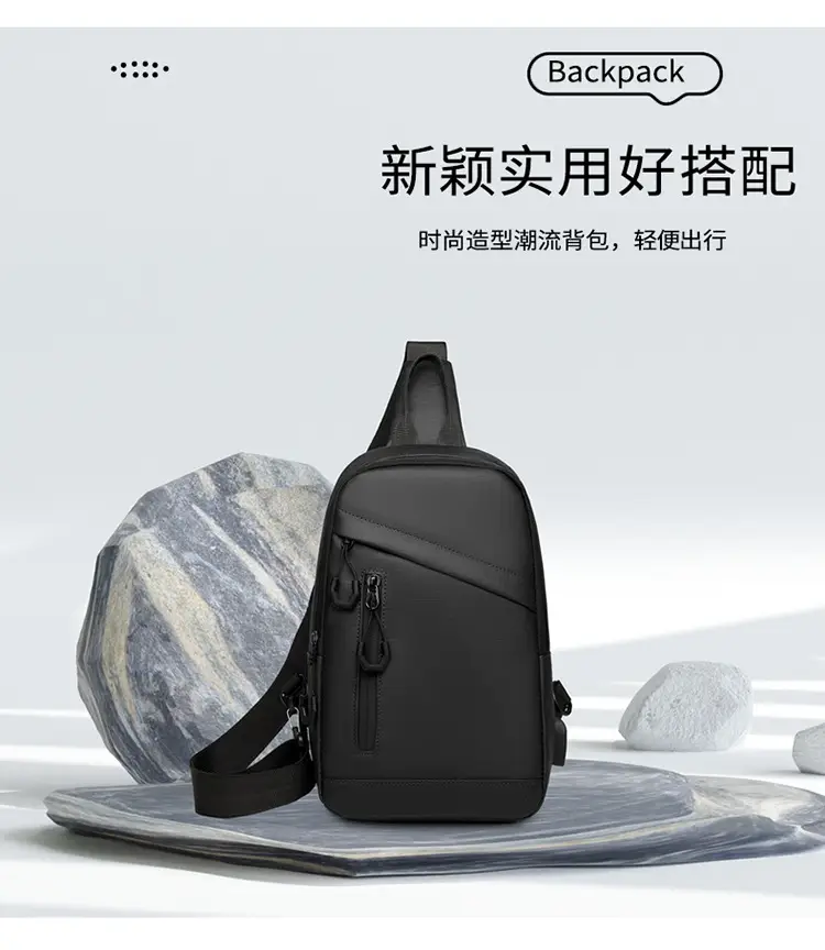 Men's Water-Resistant Business Crossbody Bag Large Capacity — feature 17