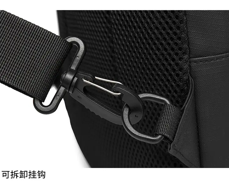Men's Water-Resistant Business Crossbody Bag Large Capacity — feature 34