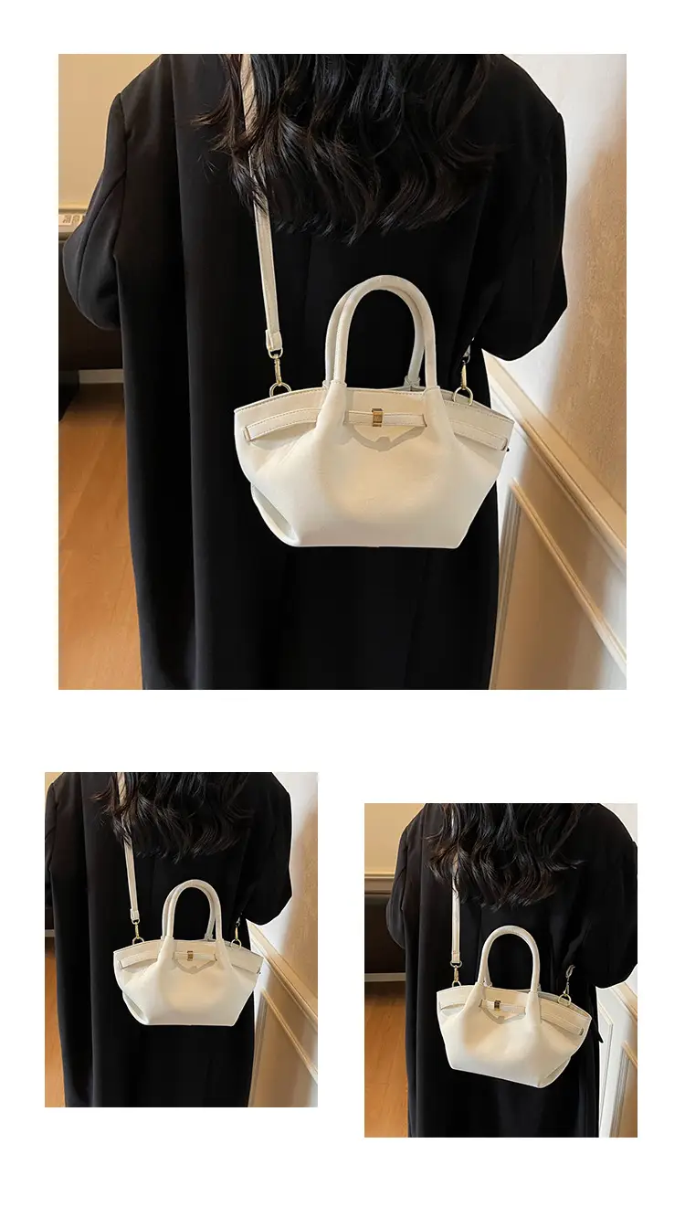 Women Large Capacity Tan Leather Tote Bag 2025 — feature 23